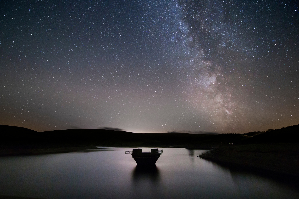 Stargazing at Sulby Reservoir Official Dark Skies Site